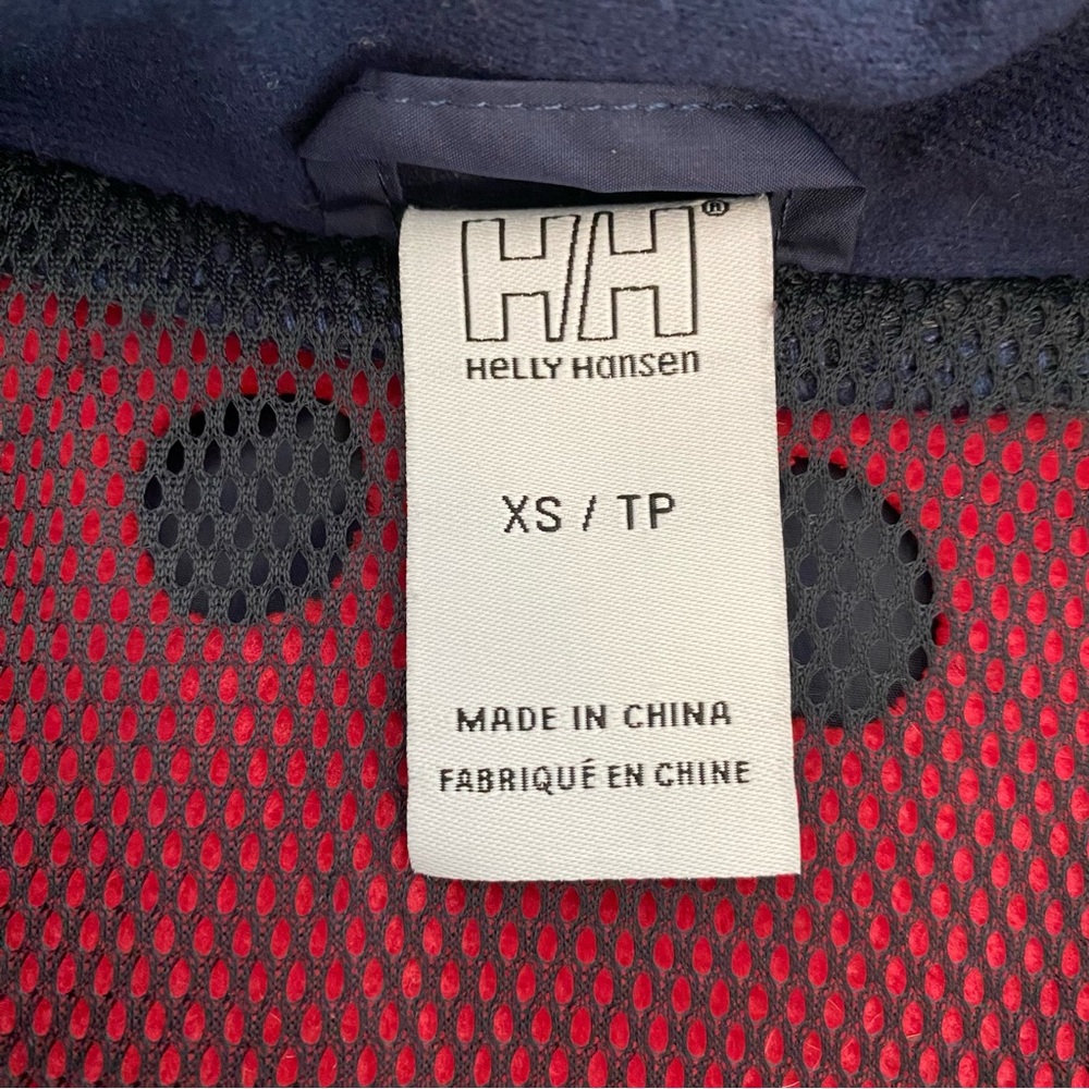 Helly Hansen H2flow Jacket Coat Full Zip Navy Blu… - image 8